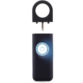 Safe Personal Alarm for Women with pin, Loud Siren and Flashing Strobe Led Light, Patented Self Defense Siren. Security and Safety Alarm for Seniors and Kids