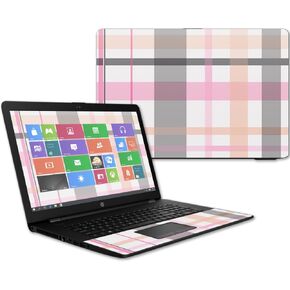 MightySkins Skin Compatible with HP 17t Laptop 17.3" (2017) - Plaid | Protective, Durable, and Unique Vinyl Decal wrap Cover | Easy to Apply, Remove, and Change Styles | Made in The USA