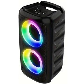 Portable Bluetooth Speaker,Karaoke Machine for Adults and Kids,Portable Bluetooth Speaker with 1 Wired Mic,Rechargeable Powered Dj/PA Speaker System with TF Card,AUX in,REC,TWS for Birthday Party