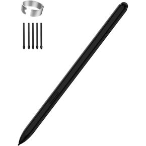 Magnetic EMR Stylus Pen with Eraser – 4096 Pressure Sensitivity, Tilt Support, Palm Rejection, and 5 Replacement Tips – Compatible with Kindle Scribe and Wacom Tablets and More