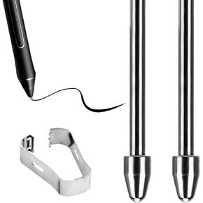 2PCS Pen Tip Replacement for Kindle Scribe Stylus Pen Tips Titanium Alloy Premium Pen Nibs Accessories with 4096 Grade High Sensitivity