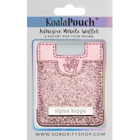 Sorority Shop Sigma Kappa - Glitter Koala Pouch (Holographic)