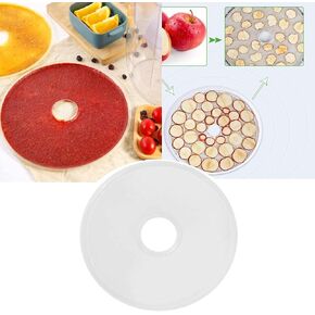 Dehydrator Sheets Reusable Food Fruit Dehydrator Mats Fruit Leather Trays for Food Dehydrator Fruit Roll up Sheets Dehydrator Fittings