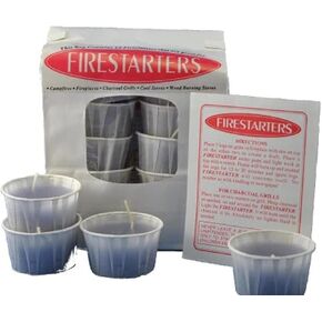 Fire Starters for The Grill, Fireplace, Campfire or woodstove