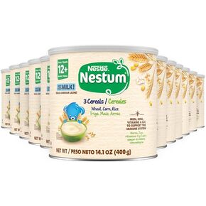 Nestle Nestum, Oat Rice & Prune, 9.5 Ounce (Pack of 12)