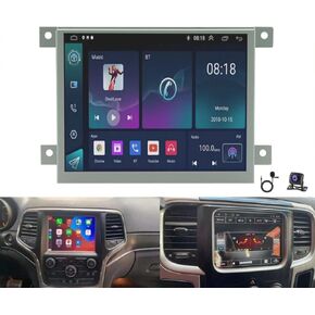 8.4inch Android 13 Stereo Radio for Dodge Challenger Charger 2015 2016 2017 2018 2019 2020 2021 Touch Screen Car Audio with Carplay Android Auto/WiFi/GPS AHD Camera Microphone, [2+32G]