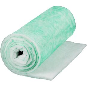 Pawfly Aquarium Filter Media Pad Phosphate Removal Reducer Pad Filter Floss Roll High-Density Fiber Sponge for Ponds Hydroponic Water Filtration, (80" L x 12" W)
