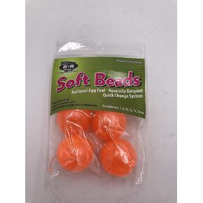 Soft Beads Cream 25mm 4pk
