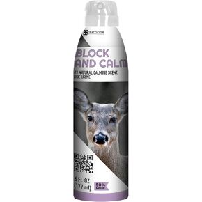 Block and Calm Mist for Whitetail Deer Hunting | Buck Lure for Mock Scrapes | Deer Scents & Attractants