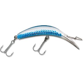 Luhr Jensen K14 Kwikfish Spoon, Silver/Metallic Blue Scale