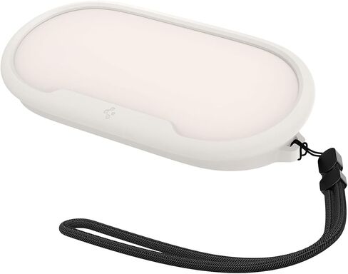 Spigen سيليكون مناسب مصمم لجهاز Google TV Streamer (4K) 2024 بدون حفر على الحائط وحامل التلفزيون وحقيبة حماية الشماعة مع حبل - بورسلين in Saudi Arabia