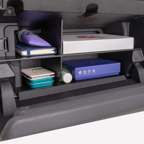 JKCOVER Compatible with Toyota Tacoma Glove Box Dividers Organizer 2016 2017 2018 2019 2020 2021 2022 2023 Accessories,Insert Box ABS Secondary Storage in Saudi Arabia