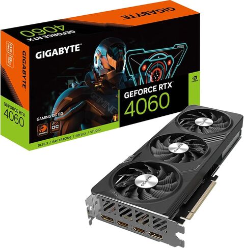 بطاقة رسومات جيجابايت RTX 4060 للألعاب OC-8GD بسعة 8 جيجابايت in Saudi Arabia