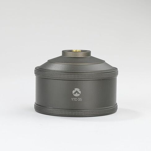 CAMPINGMOON Empty Refillable Gas Fuel Cylinder Standard for Backpacking Camping Stove EN417 Lindal Valve 110g Green YTC-35 in Saudi Arabia