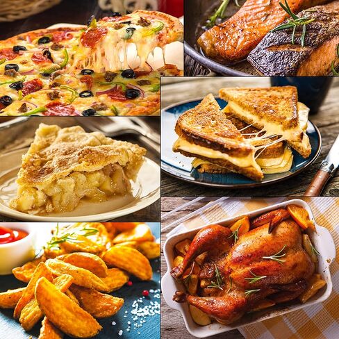 تتضمن مقلاة الهواء الرقمية NUWAVE BRIO سعة 4.5 لتر تحكمًا دقيقًا في درجة الحرارة، وأدوات تحكم رقمية بلمسة واحدة، و6 إعدادات مسبقة سهلة، والتحكم في القوة الكهربائية، وكتاب الوصفات، وتطبيق Nuwave Cooking Club in Kuwait