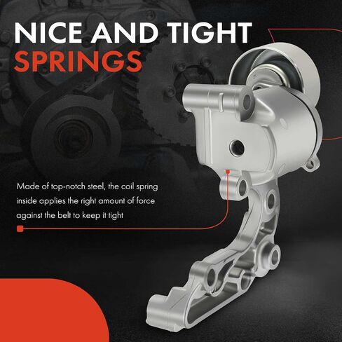 A-Premium Belt Tensioner Assembly with Pulley Compatible with Toyota Camry 2012-2017, RAV4 2009-2018, Sienna 2011-2013, Venza 2009-2015 & Lexus NX300h & Scion tC, Replace# 1662036010 in Saudi Arabia