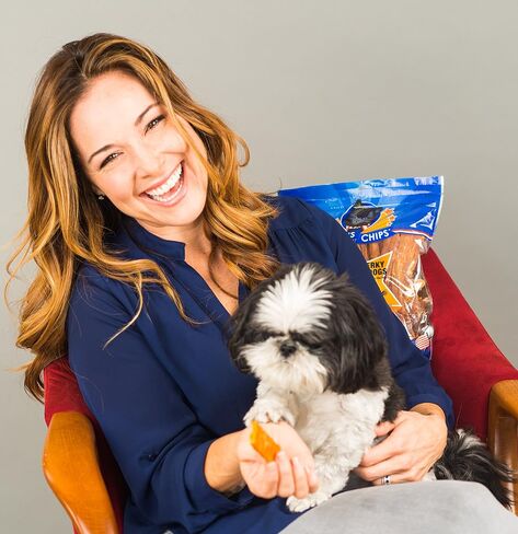 KONA'S Chips Mini Chicken Chews (16 أونصة) لدغات الدجاج الناعمة للكلاب، قضمات صغيرة الحجم من الدجاج المتشنج للكلاب in Saudi Arabia