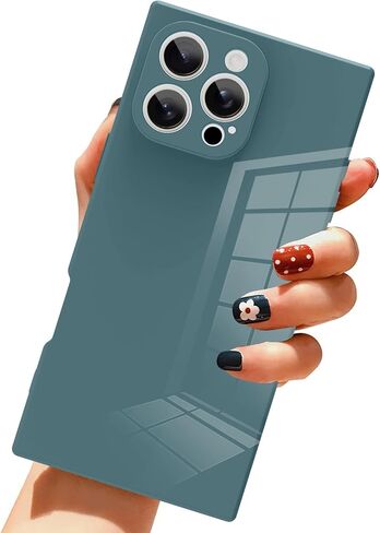 حافظة LSL لهاتف iPhone 16 باللون الأخضر الناعم من مادة TPU ممتصة للصدمات ومضادة للسقوط ومضادة للخدش وممتصة للصدمات، غطاء نحيف لاسلكي متوافق مع هاتف 2024 للنساء والفتيات والرجال in Saudi Arabia