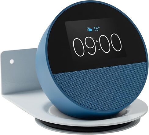 حامل حائط معدني من شينار متوافق مع ech0 Spot 2024/Homepod 2، حامل ملحقات دعامة متوافق مع إدارة الكابلات المتكاملة Spot/Homepod 2 بحد أقصى. 20 رطلا (أبيض) in Kuwait