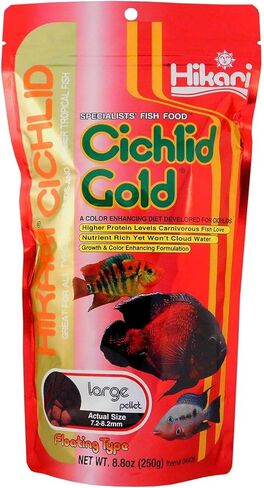 طعام السمك الذهبي من سيشليد، حبيبات كبيرة من النوع العائم، 8.8 أونصة (250 جم) in Kuwait