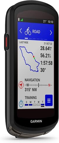 حزمة كمبيوتر Garmin 010-02503-20 Edge 1040 Solar GPS لركوب الدراجات مع مجموعة Deco Gear شديدة التحمل على شكل حرف U + منشفة رياضية للتبريد للتمرين in Saudi Arabia