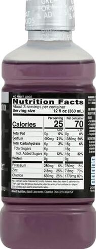 Pedialyte AdvancedCare+ مشروب إلكتروليت يحتوي على 33% المزيد من الإلكتروليتات ويحتوي على البريبايوتك PreActiv، ورمان الكرز المبرد، والزنجبيل، 33.8 أونصة سائلة in Kuwait