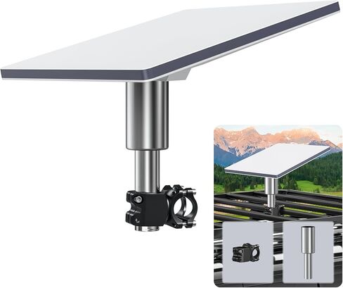 حامل Starlink Mini Mount، حامل سلم RV لـ Star Link Mini، ملحقات Starlink من سبائك الألومنيوم مع نطاق تثبيت 0.87-1.1 بوصة، حامل Starlink Mini قابل للتعديل لمجموعة Starlink Internet Kit عبر الأقمار الصناعية in Kuwait