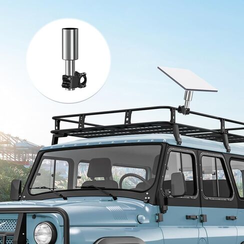 حامل Starlink Mini Mount، حامل سلم RV لـ Star Link Mini، ملحقات Starlink من سبائك الألومنيوم مع نطاق تثبيت 0.87-1.1 بوصة، حامل Starlink Mini قابل للتعديل لمجموعة Starlink Internet Kit عبر الأقمار الصناعية in Kuwait