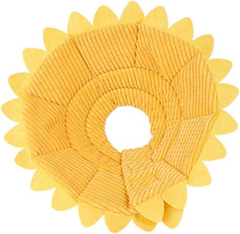 الكلب المخاريط للكلاب الكبيرة الكلب الرقبة مخروط طوق الرقبة للكلاب مخروط لينة للكلاب عباد الشمس طوق الكلب الكلب دونات عباد الشمس قلادة القماش الحيوانات الأليفة طوق جولة الرقبة هود in Kuwait