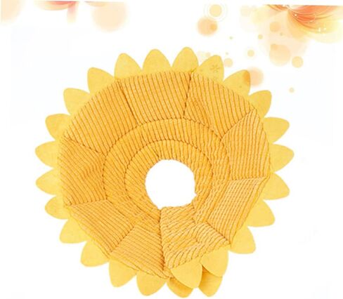 الكلب المخاريط للكلاب الكبيرة الكلب الرقبة مخروط طوق الرقبة للكلاب مخروط لينة للكلاب عباد الشمس طوق الكلب الكلب دونات عباد الشمس قلادة القماش الحيوانات الأليفة طوق جولة الرقبة هود in Kuwait