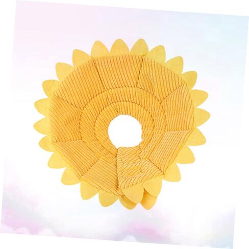 الكلب المخاريط للكلاب الكبيرة الكلب الرقبة مخروط طوق الرقبة للكلاب مخروط لينة للكلاب عباد الشمس طوق الكلب الكلب دونات عباد الشمس قلادة القماش الحيوانات الأليفة طوق جولة الرقبة هود in Kuwait