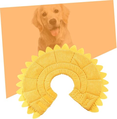 الكلب المخاريط للكلاب الكبيرة الكلب الرقبة مخروط طوق الرقبة للكلاب مخروط لينة للكلاب عباد الشمس طوق الكلب الكلب دونات عباد الشمس قلادة القماش الحيوانات الأليفة طوق جولة الرقبة هود in Kuwait