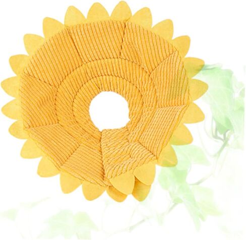 الكلب المخاريط للكلاب الكبيرة الكلب الرقبة مخروط طوق الرقبة للكلاب مخروط لينة للكلاب عباد الشمس طوق الكلب الكلب دونات عباد الشمس قلادة القماش الحيوانات الأليفة طوق جولة الرقبة هود in Kuwait