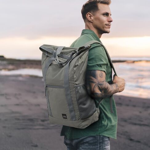 G4Free 40L Packable Backpack Tote Backpack Waterproof Tote Bag Convertible Large Lightweight Hiking Backpack Travel Casual Daypack for Men Womena(Grey) in Saudi Arabia