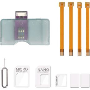 Cell Phone SIM Card Conversion Board CPE Wireless Router Extension Cable WiFi SIM Card Expansion Conversion Board SIM Card Conversion Size Card Board Adapter Extender Test Board Card Reader