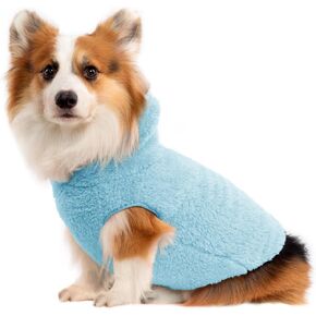 Haloumoning Pet Dog Clothes Cute Bear Fleece Hoodie Winter Puppy Sweater Soft Thickening Warm Outerwear for Dogs
