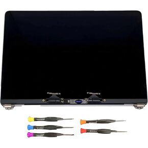 استبدال شاشة LCD لجهاز MacBook Pro 13.3 بوصة A1706 A1708 أواخر 2016 منتصف 2017 مجموعة شاشة Retina LCD 2560x1600 (فضي)
