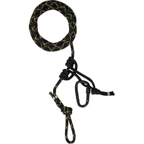 Rivers Edge® 8’ Harness Tree Rope, 8' Long-Weather-Resistant Rope, Tree Strap Replacement, Easy to Use, Heavy-Duty Locking Carabiner, 300 lb. Capacity, RE788
