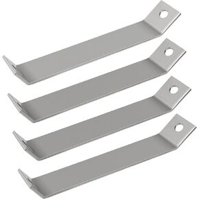 Heavy-Duty Carbon Steel Support Bracket – 45-Degree Angle Bracket, Pre-Drilled for 1/2 Inch Bolts – Ideal for Construction, Industrial Equipment, and Outdoor Installations