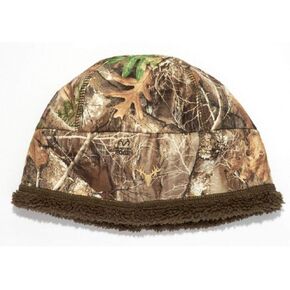 HOT SHOT Men’s Camo Twister Stormproof Beanie – Realtree Edge Outdoor Hunting Camouflage