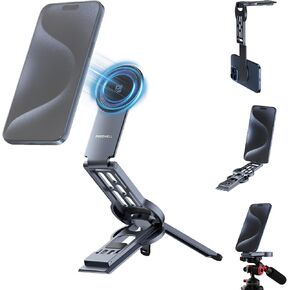 Freewell Compact Magnetic Foldable Tripod & Selfie Stick for iPhone & Samsung - Arca-Compatible Rig for Versatile Smartphone Filmmaking