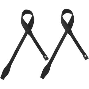 2pcs Trekking Pole Wrist Strap Fashion Design Stability Leather Belt Sports Accessories Ski Pole Wrist Strap Cane Binding Band Dedicated Ski Poles Equipment Wristband Tie Nylon