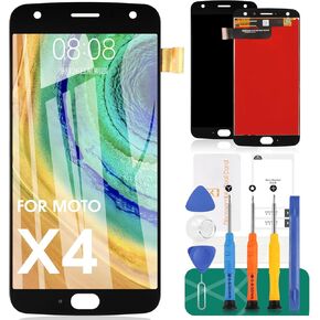 for Motorola Moto X4 Screen Replacement for Moto X4 LCD Display Touch Screen Digitizer Assembly Parts 5.2" XT1900-1 XT1900-2 XT1900-4 XT1900-5 XT1900-7 Black