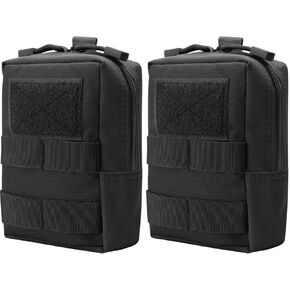 Molle Pouches 2Pack,EDC Pouch,Molle Pouch,Tactical Pouch,Admin Pouch Molle,Tactical Pouches,Gp Pouch,Tactical Belt Pouch,EDC Pouch Organizer,Duty Belt Pouch,Molle Utility Pouch,Tactical Gear