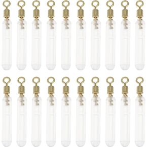 50PCS Silicone Float Waggler Adaptors for Carp Fishing Coarse Fishing Fly Fishing Freshwater Fishing Float Fishing Fishing Swivels with Tube