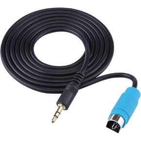 AUX Input Cable, Audio AUX Input Cable Fullspeed To Mini Jack Adapter Replacement Auxiliary Input Adapter Cable Car Aux AUX Input Adapter Audio Cable Fit For Alpine CDA CDE IVA