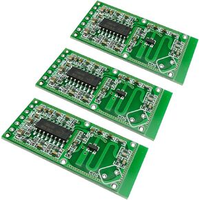 3PCS RCWL-0516 RCWL 0516 Microwave Radar Sensor Motion Detection Sensor Human Sensor Body Sensor Module Induction Switch Module