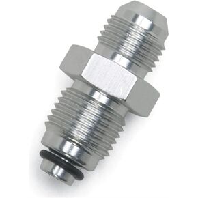 Edelbrock Russell 648060 Power Steering Adapter, Silver