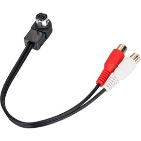 AUX Cable for JVC Headunit Jlink to 2 RCA Input Adapter KS-U57 KS-U58