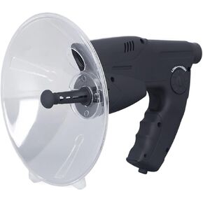 Asixxsix Listening Device, 8X 200m Magnification Parabolic Microphone Bionic Ear, Bird Sound Amplifier, Observing and Listening Digital Device for Distance Listening with Headphone